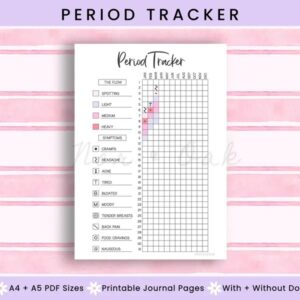 Period Tracking Journal